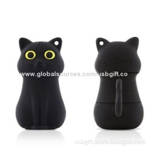 USB Drive, PVC Material, Cute Animal Shape, Promotional Gift, 8GB